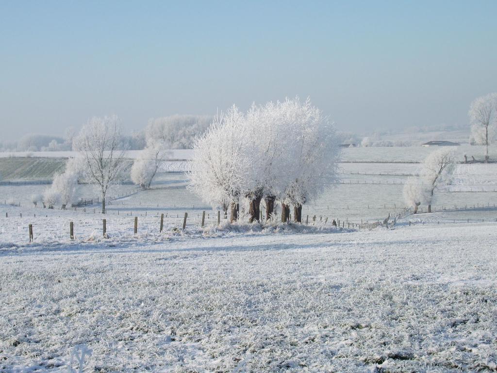With A Broad View Over The Hilly Landscape Flobecq Extérieur photo